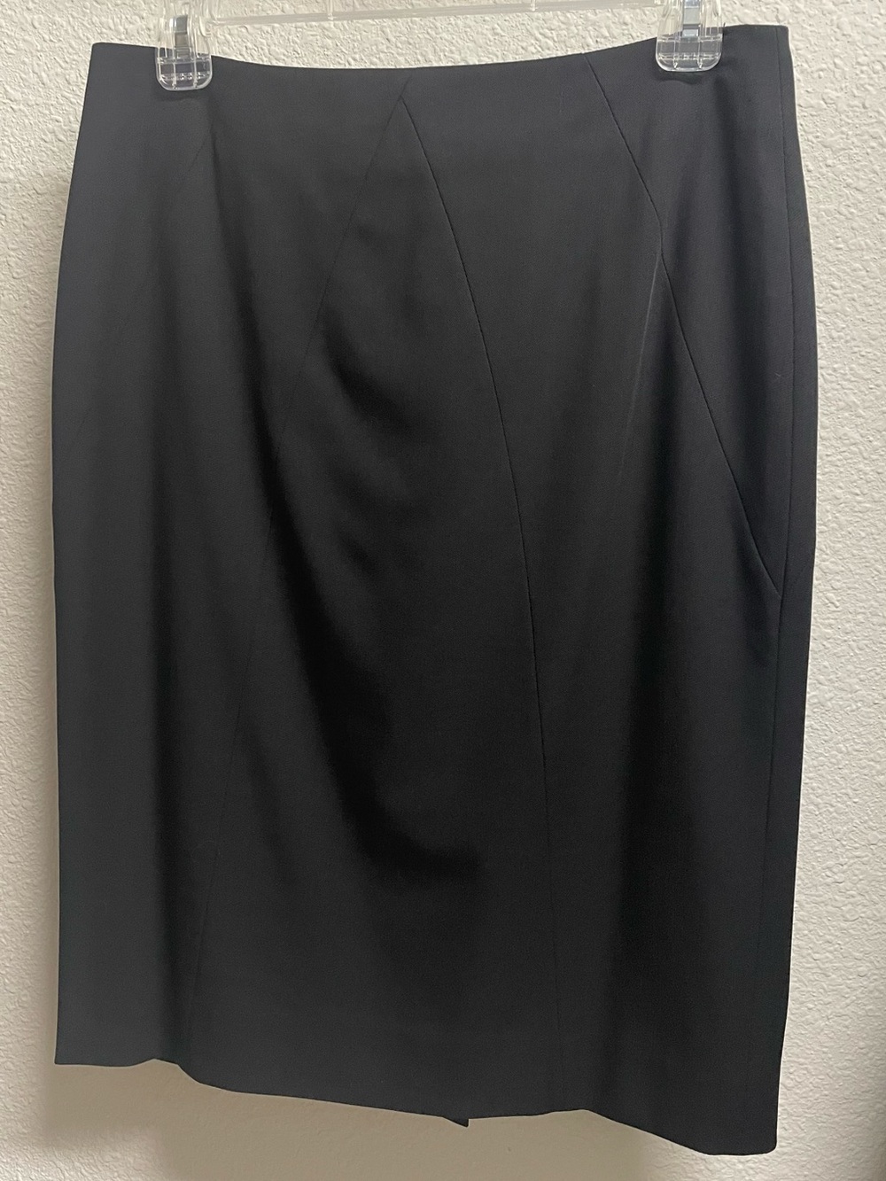 Classiques Entier Black Tailored Pencil Skirt